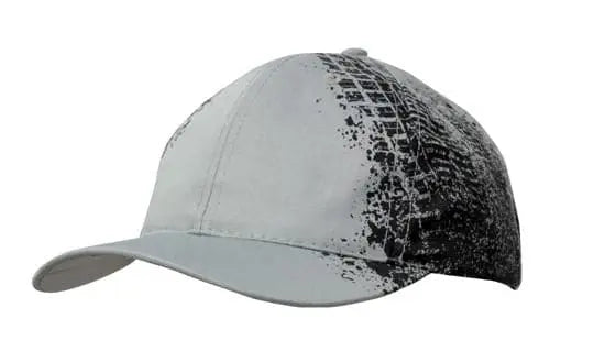 Headwear Bh Sports Twill W/tyre Print X12 - 4186 Metro Workwear.